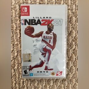 Nintendo Switch Game Card with Red and Black Design